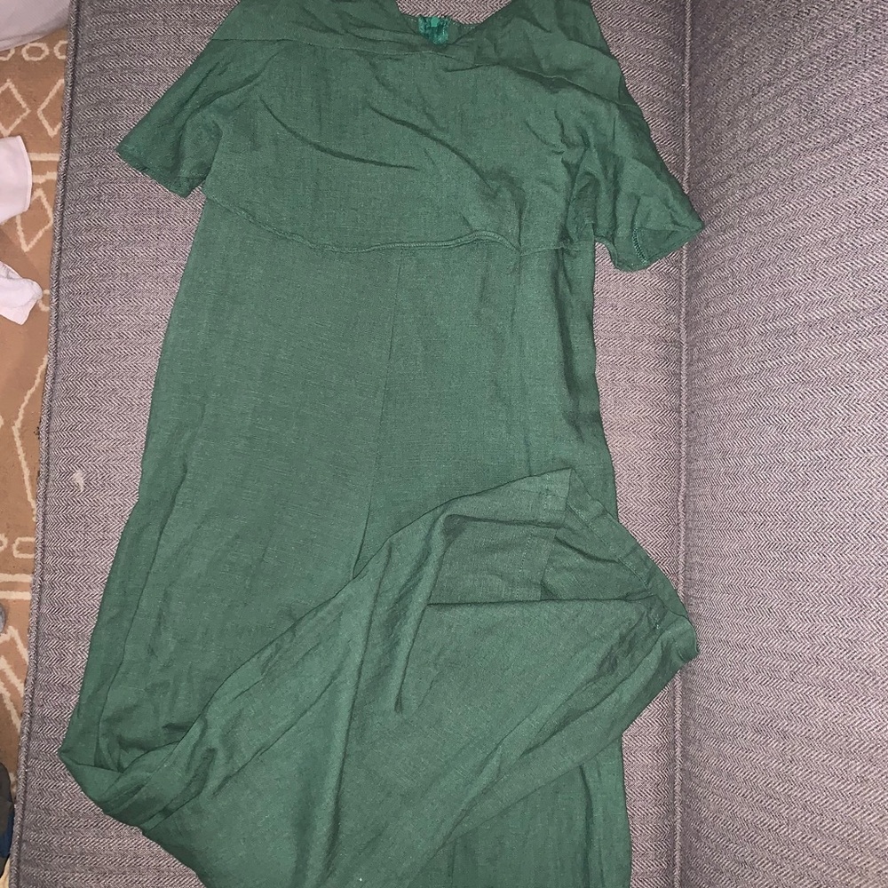 Emerald green jumpsuit